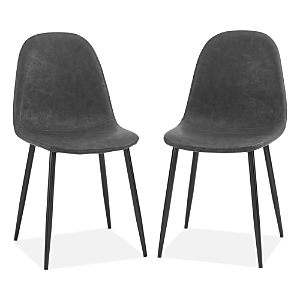 Sparrow & Wren Weston Dining Chair, Set Of 2 In Black