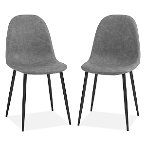 Sparrow & Wren Weston Dining Chair, Set Of 2 In Gray