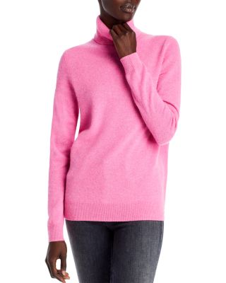 Pink Turtleneck Sweater - Bloomingdale's