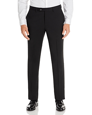 Robert Graham Wool & Mohair Slim Fit Suit Trousers In Black
