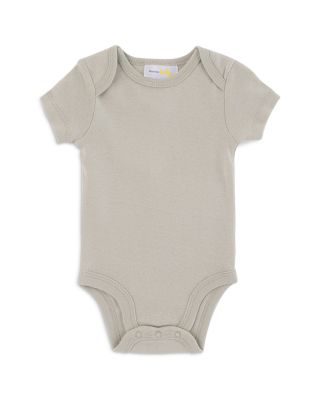 Girls' Solid Cotton Bodysuit, 5 Pack - Baby