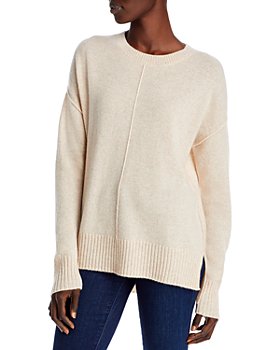 C by Bloomingdale's Cashmere - High/Low Cashmere Crewneck Sweater - 100% Exclusive 