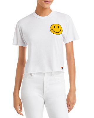Aviator Nation Smiley Boyfriend Tee