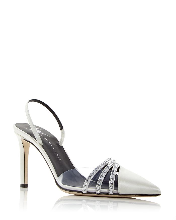 Giuseppe Women's Embellished Slingback High Heel Sandals - 100% Exclusive | Bloomingdale's