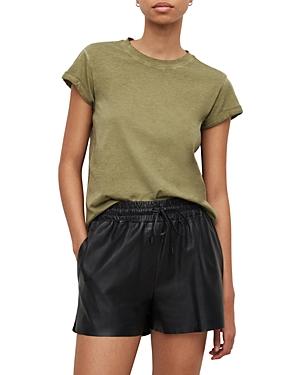 ALLSAINTS ANNA CUFFED SLEEVE TEE