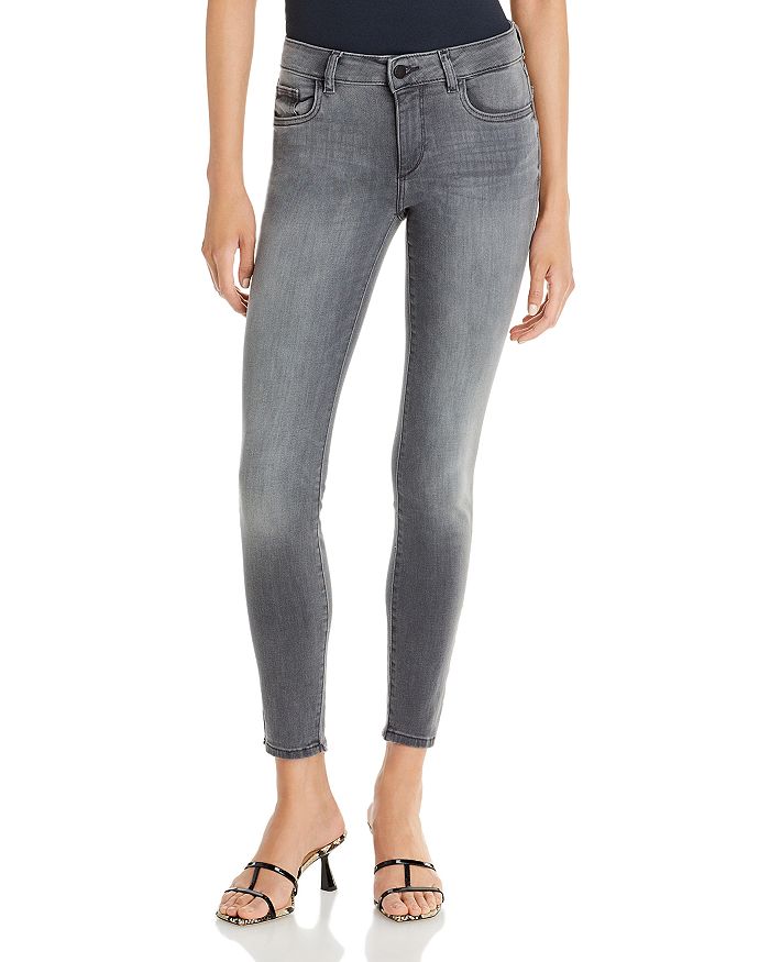 DL1961 Emma Low Rise Skinny Jeans in Overcast | Bloomingdale's