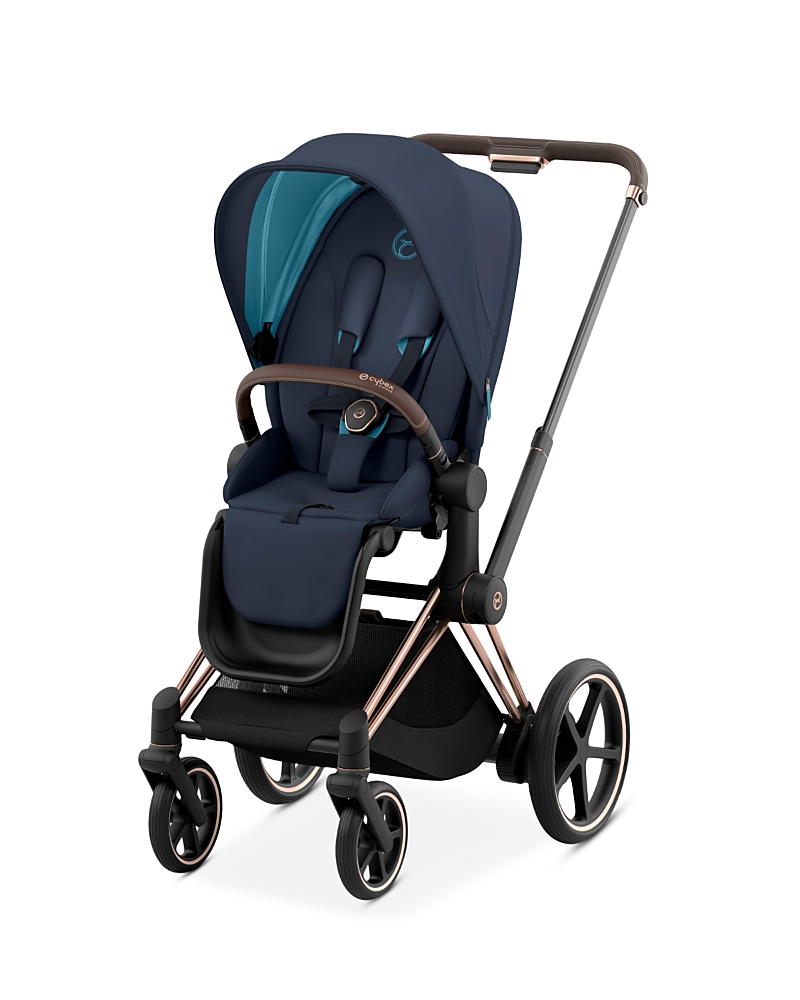Cybex e-priam 2 Smart Stroller in Rose Gold