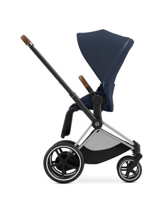 e-PRIAM 2 Smart Stroller in Chrome/Brown