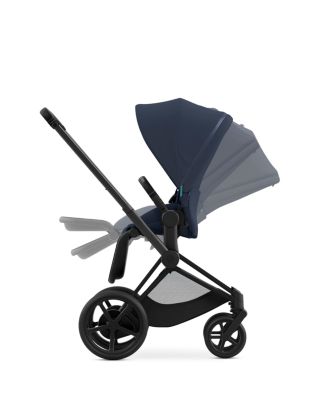 e-PRIAM 2 Smart Stroller in Matte Black