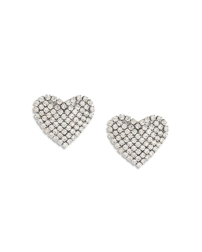 Dannijo top heart earrings