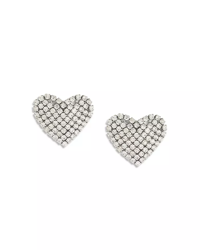 bloomingdales.com | Dannijo Rhinestone Heart Earrings