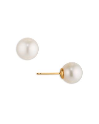 Nadri - Nacre Pearl Stud Earrings