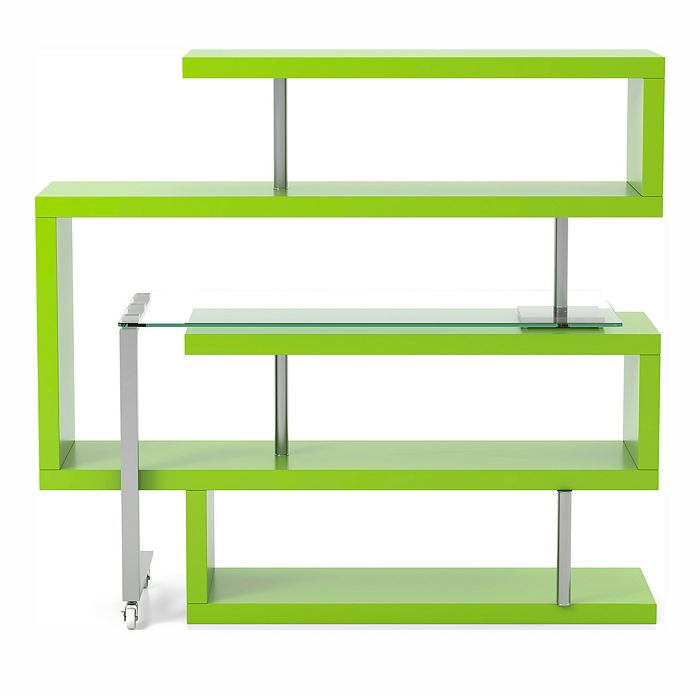 Furniture of America Durham Green Bookcase Desk Bloomingdale's