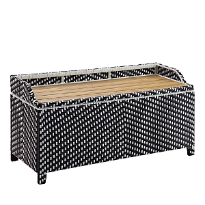 Furniture Of America Tomkins Outdoor Storage Bench In Black