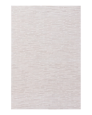 Lr Home Hans Brushstroke Striped Area Rug, 93 X 117 In Ivory