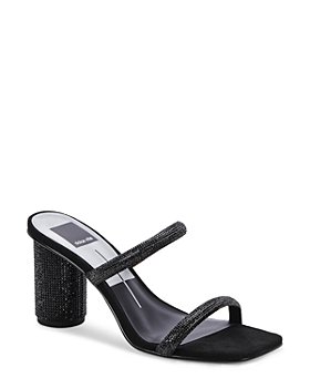 Dolce Vita - Women's Noles Embellished Slip On High Heel Sandals