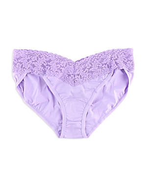 HANKY PANKY COTTON WITH A CONSCIENCE LACE V-KINI