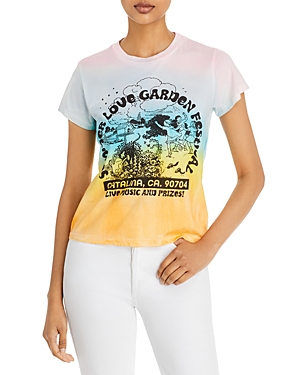 Mother The Lil Goodie Goodie Summer Love Garden Festival Tee Shirt In Summer Love