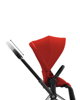 PRIAM 4 Stroller – Chrome Frame and Black Handle