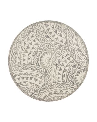 Lr Home Radiance Geometric Waves Round Area Rug, 4' x 4'