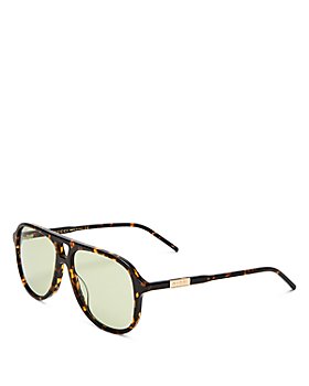 Gucci -  Brow Bar Aviator Sunglasses, 57mm
