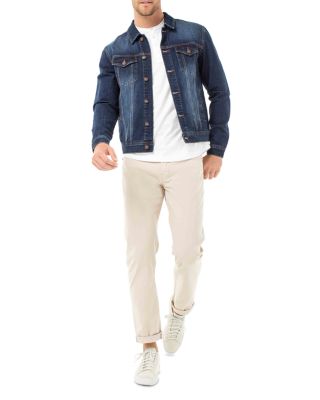 Regent Cotton Stretch Twill Relaxed Straight Fit Pants