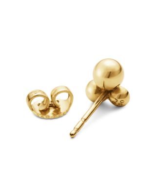 18K Yellow Gold Moonlight Grapes Diamond Grape Cluster Stud Earrings