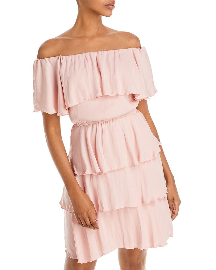 Sam Edelman Tiered Off The Shoulder Dress Bloomingdale s