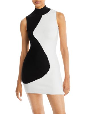 FORE - Yin Yang Knit Mini Dress