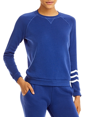 Sol Angeles Waves Sweatshirt In Blue Jay