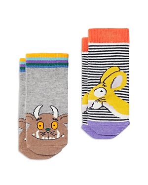 JOULES BOYS' THE GRUFFALO NEAT FEET SOCKS, 2 PACK - BABY