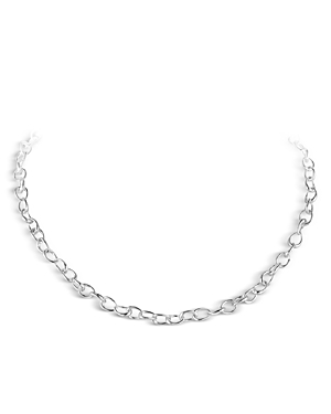 Georg Jensen Sterling Silver Offspring Small Link Necklace, 17.72