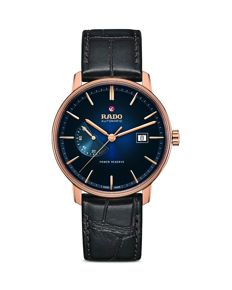 RADO COUPOLE CLASSIC POWER RESERVE WATCH, 41MM