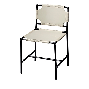 Shop Jamie Young Asher Dining Chair In Gray