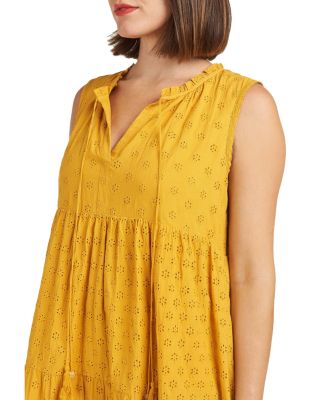Daniel Rainn Floral Eyelet Maxi Dress | Bloomingdale's Women