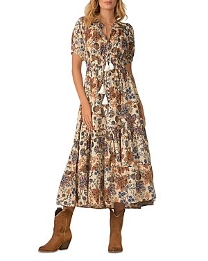 Elan Botanical Print Maxi Dress Elan Botanical Print Maxi Dress