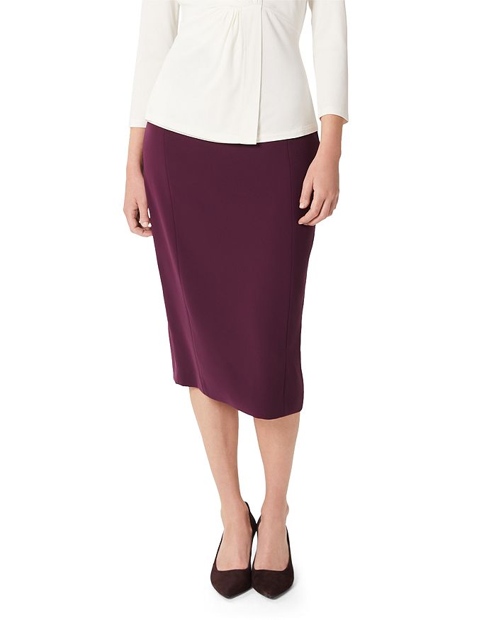 Burgundy skirt bloomingdale's hot sale