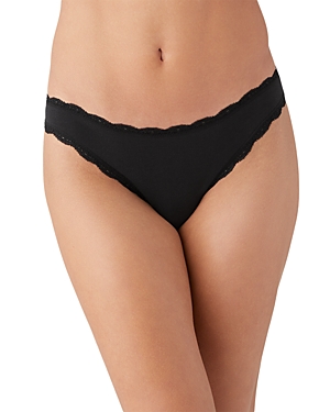 Shop B.tempt'd By Wacoal Inspired Eyelet Thong In Night