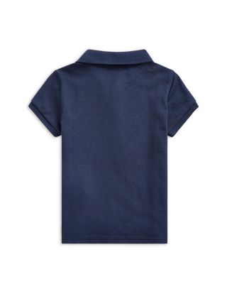 Girls' Mesh Knit Polo - Little Kid
