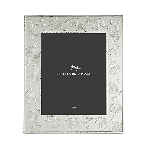 Shop Michael Aram White Orchid Sculpted Frame, 8 X 10 In Silver