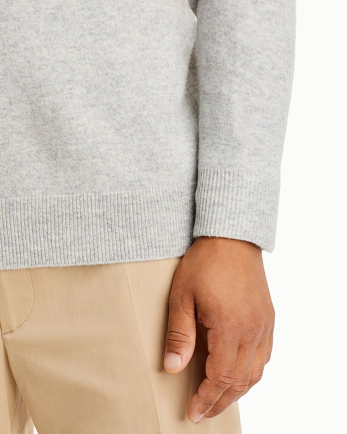Shop The Men's Store At Bloomingdale's Cashmere V-neck Sweater - 100% Exclusive In Dove Grey