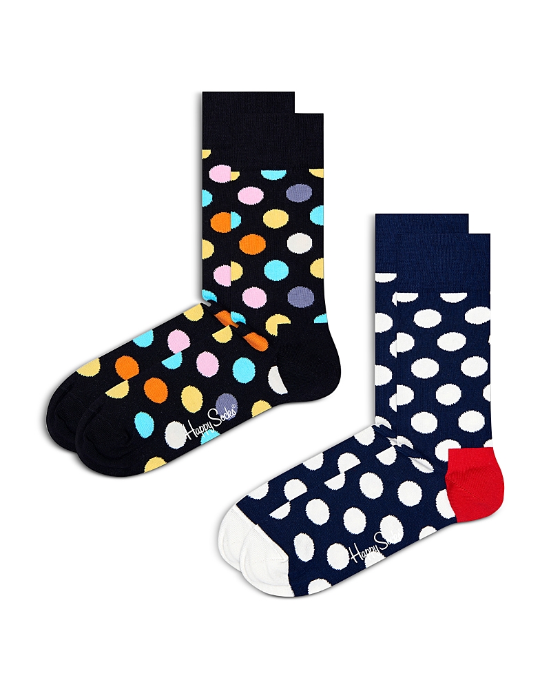 Happy Socks Assorted 2-pack Classic Big Dot Socks In Assortment