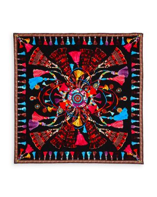 Echo Tassel Rhapsody Silk Scarf