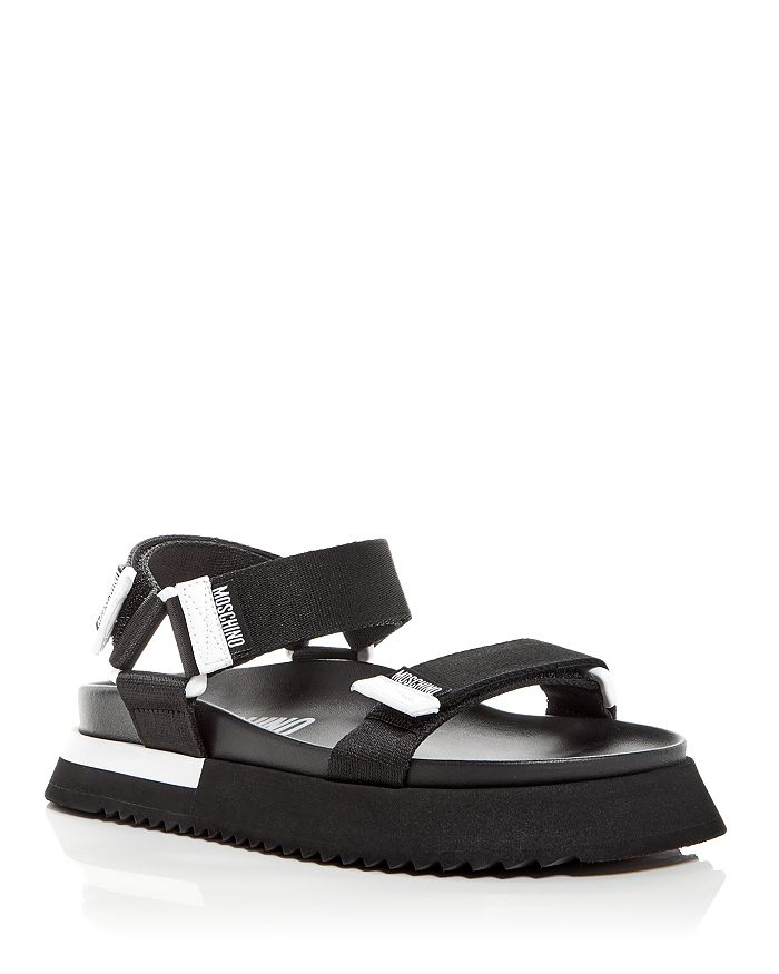 Moschino Women's Tape Strap Sandals | Bloomingdale's