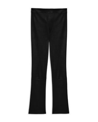 Urban Slim Leather Flare Pants