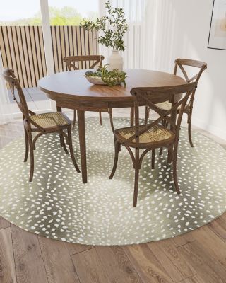 Mali ML3 Round Area Rug, 4' x 4'