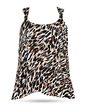 MIRACLESUIT FUR REALZ DAZZLE TANKINI TOP