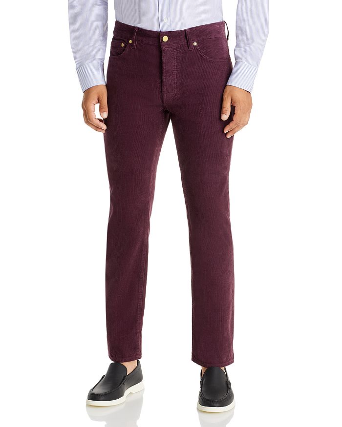 Sid Mashburn Five Pocket Slim Fit Corduroy Pants | Bloomingdale's