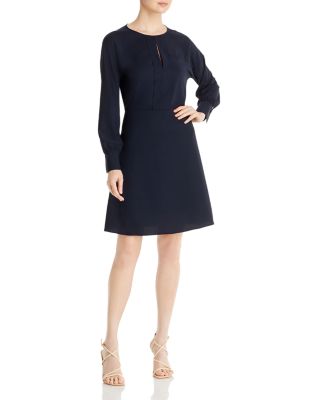 dominaa long sleeve fit & flare dress