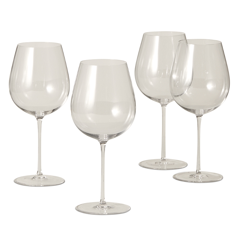 Lenox Signature Series Warm-region 4-piece Wine Glass Set In Clear